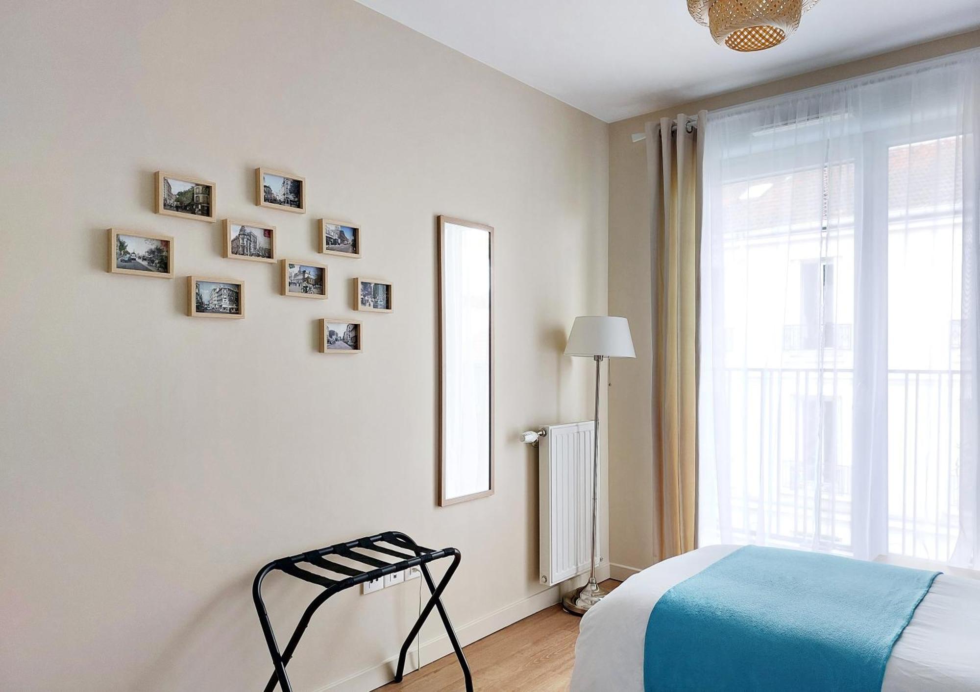 "Starry In So" 47M2, Lits Jumeaux, Parking Gratuit, Rue Calme Et Arboree, Metro 10 Min, Stade De France 24Min A Pied Saint-Ouen  Extérieur photo
